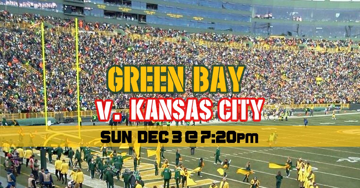 LA CROSSE TO LAMBEAU PACKERS vs CHIEFS DEC 3rd