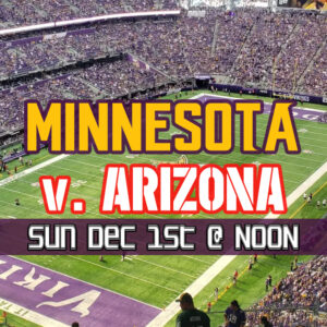LA CROSSE TO MINNEAPOLIS - VIKINGS vs CARDINALS - DEC 1st 2024