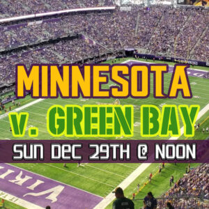 LA CROSSE TO MINNEAPOLIS - VIKINGS vs PACKERS - DEC 29th 2024